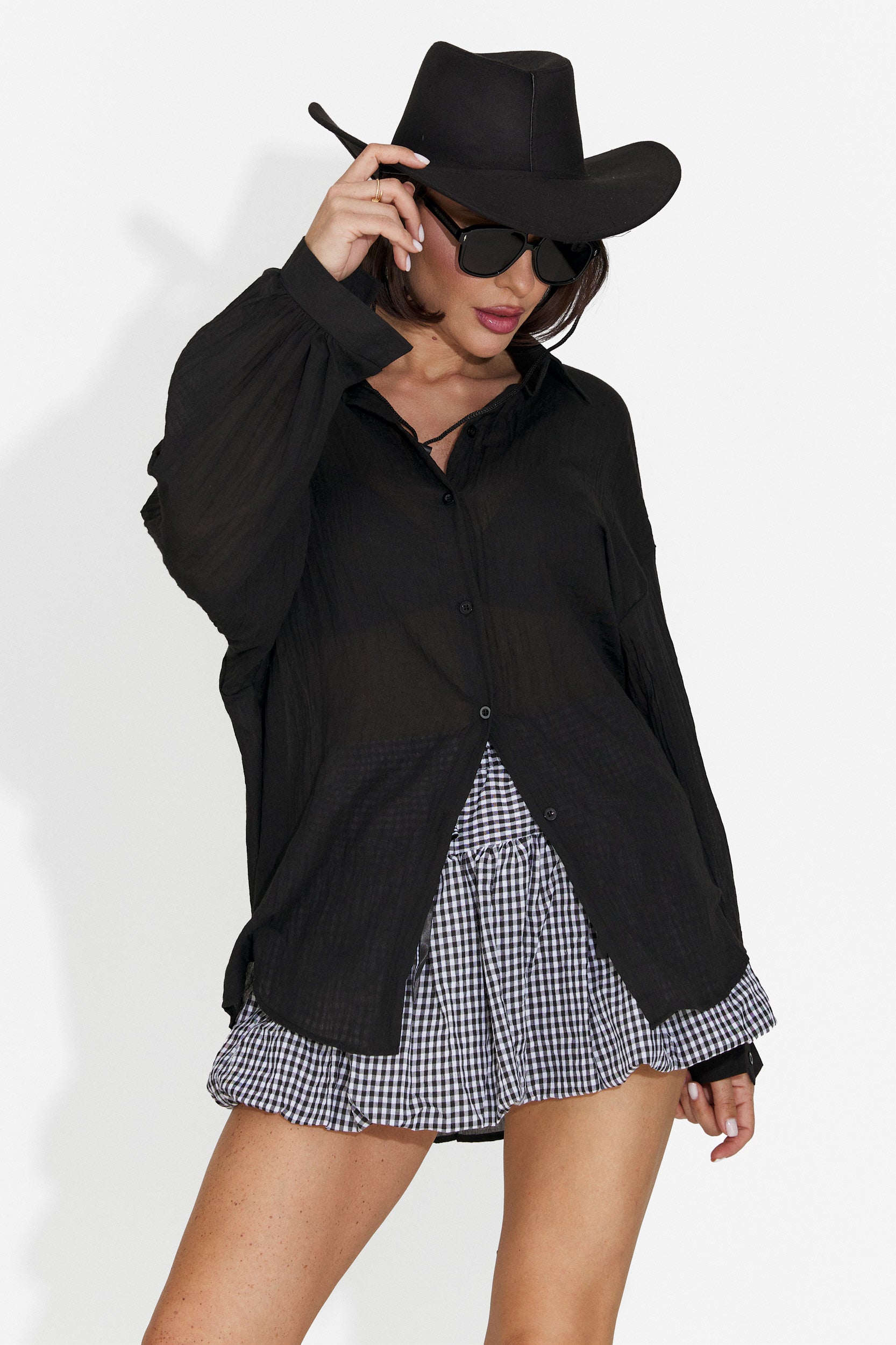 Fusta dama casual neagra Alium Bogas