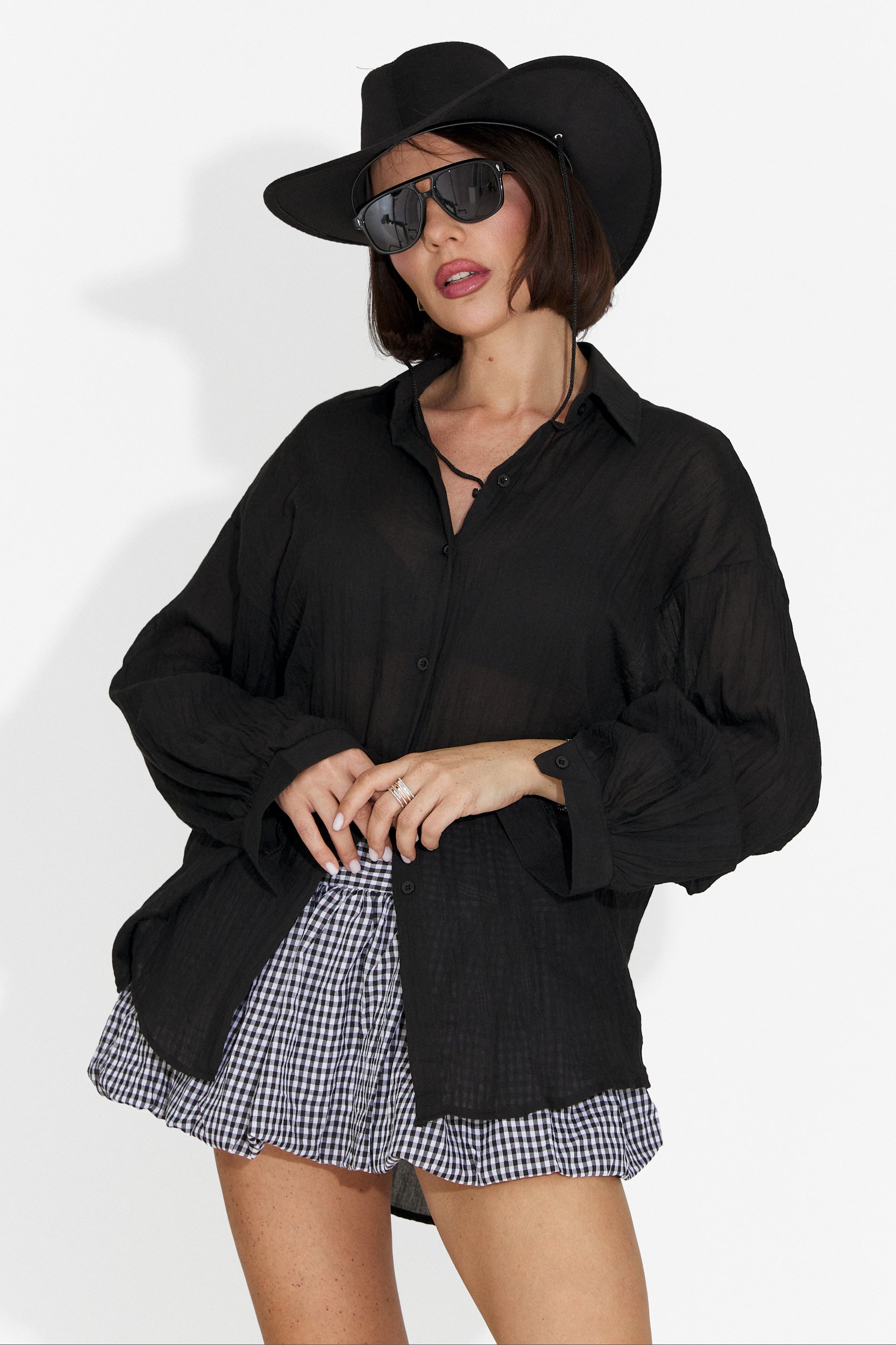 Fusta dama casual neagra Alium Bogas