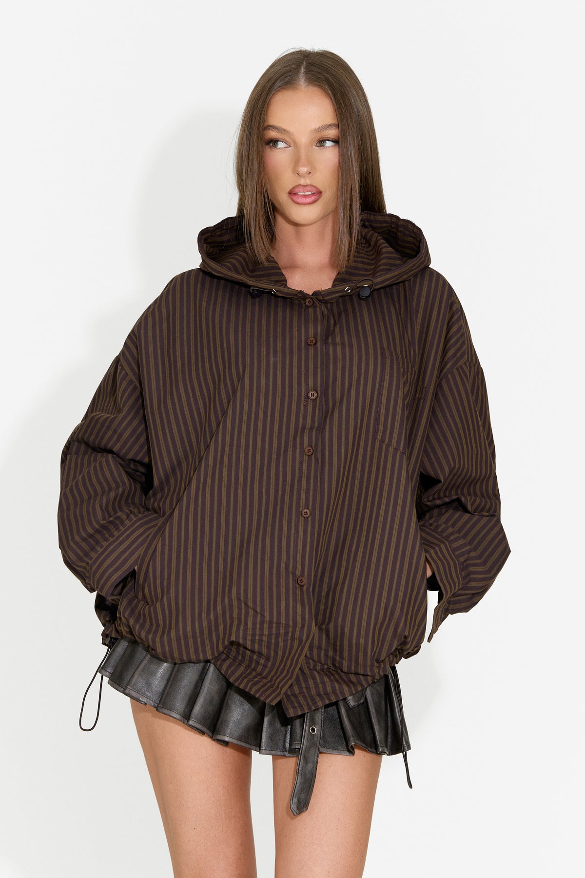Gonna da donna casual nera Trousena Bogas