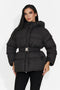 Geaca casual neagra Soloveyeria Bogas