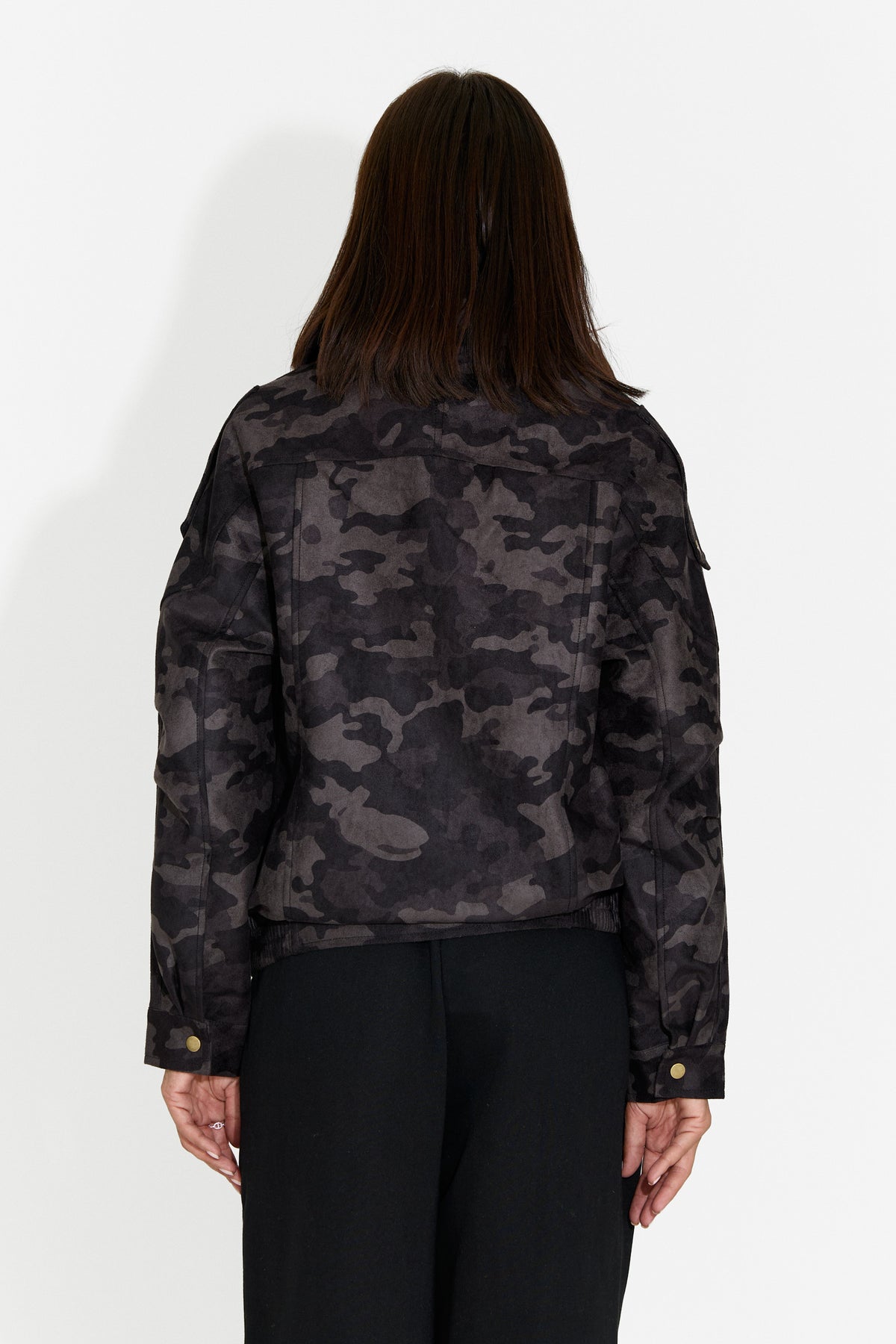 Giacca casual da donna grigia Tusieia Bogas