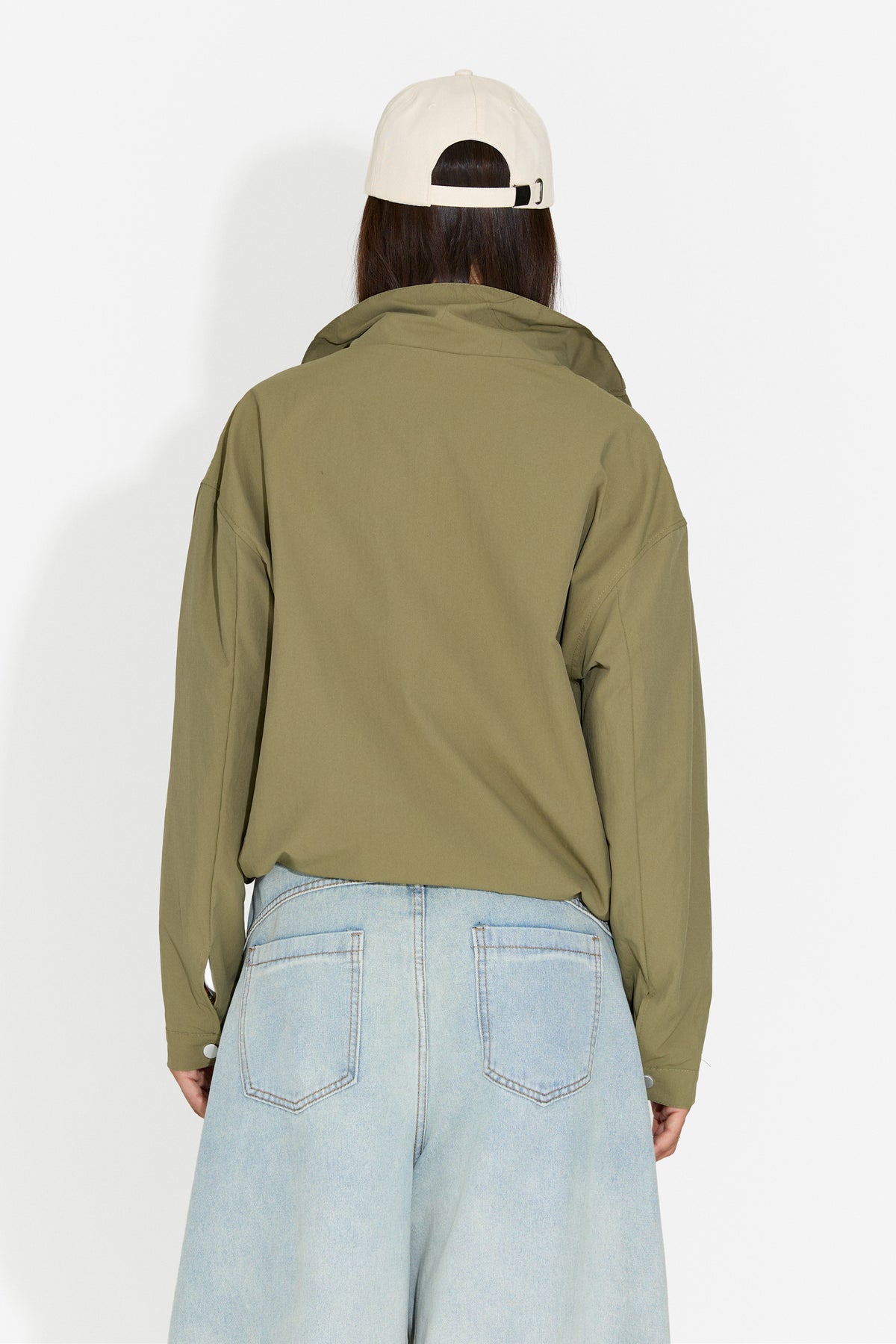 Giacca casual da donna kaki Zoerina Bogas