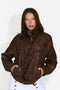 Giacca casual da donna marrone Doznova Bogas