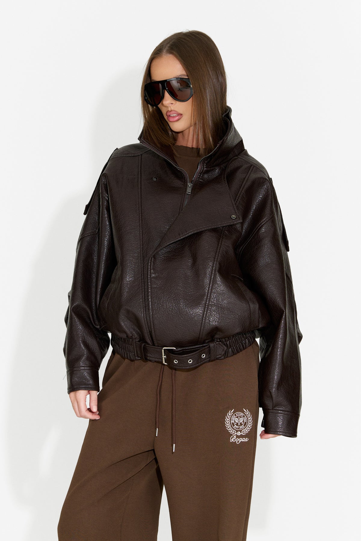 Giacca casual da donna marrone Scatonia Bogas