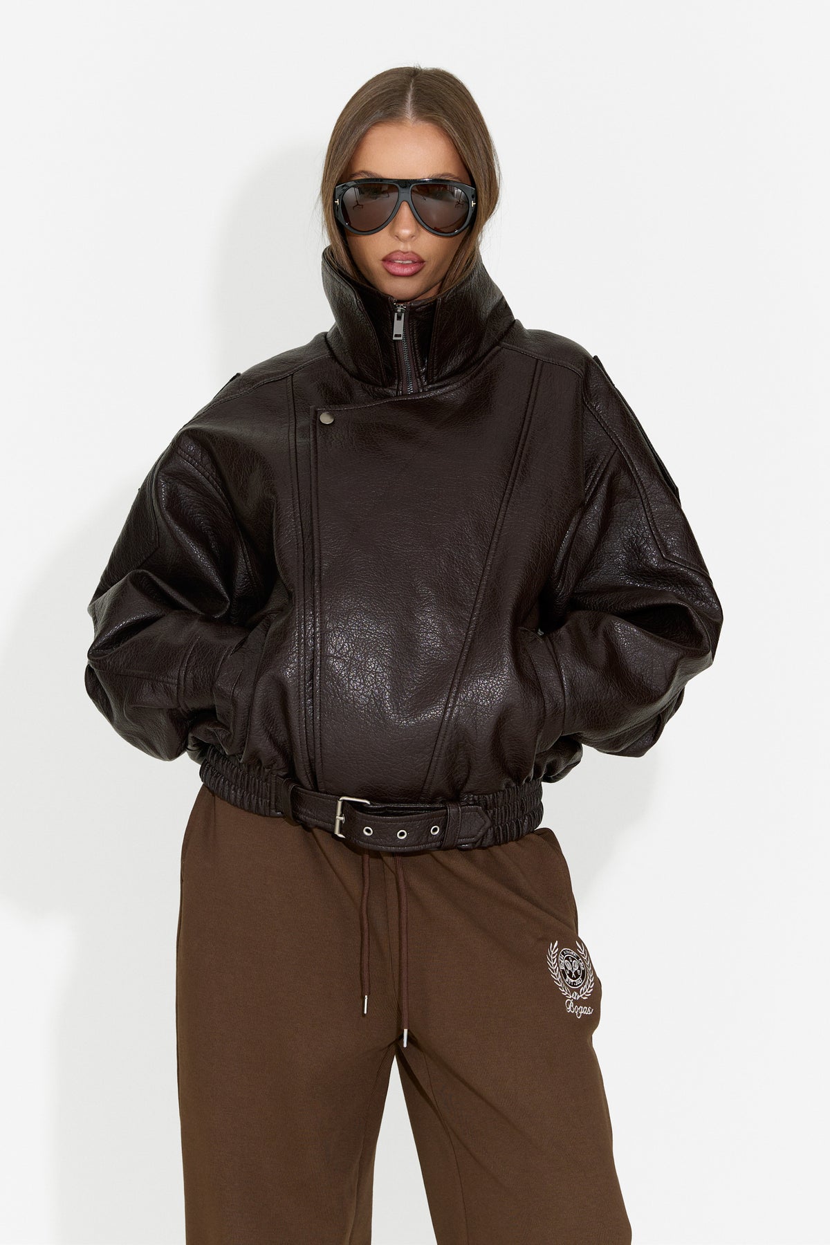Giacca casual da donna marrone Scatonia Bogas