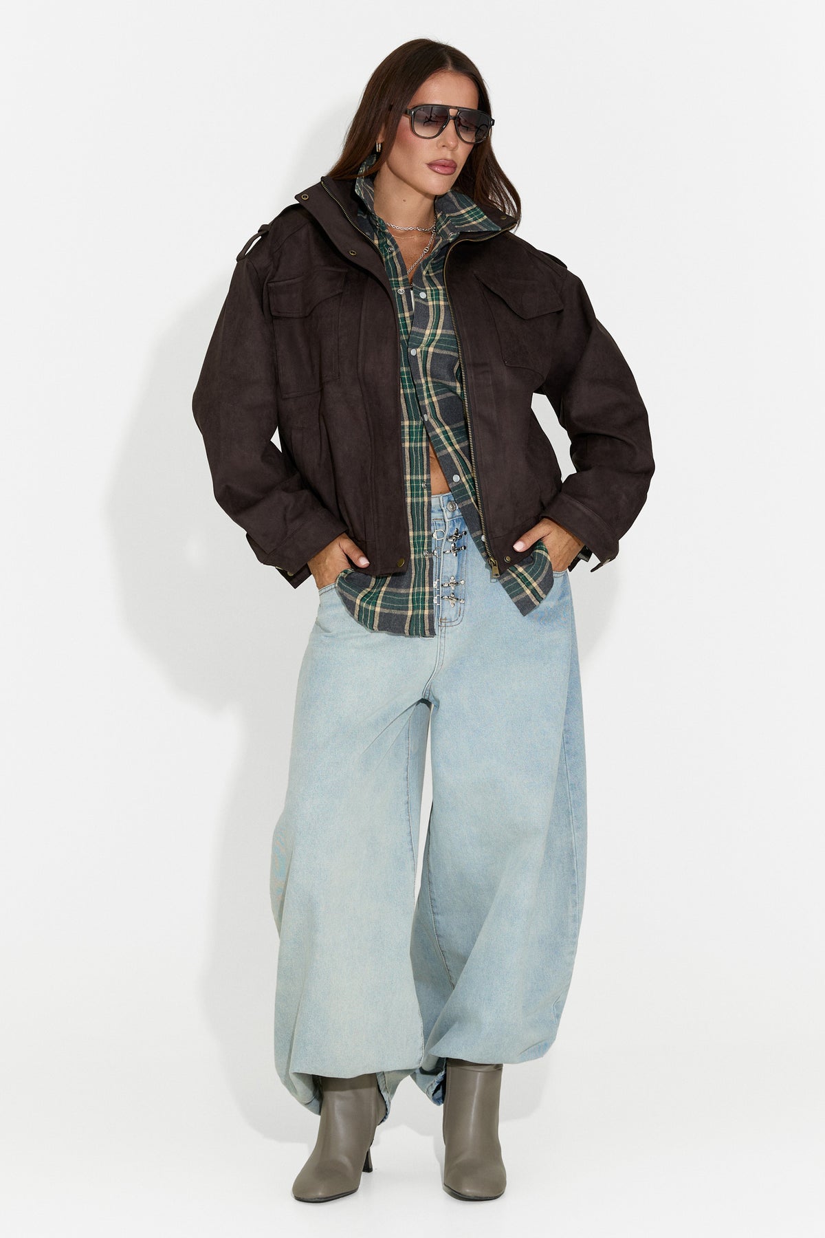 Giacca casual da donna nera Renoya Bogas