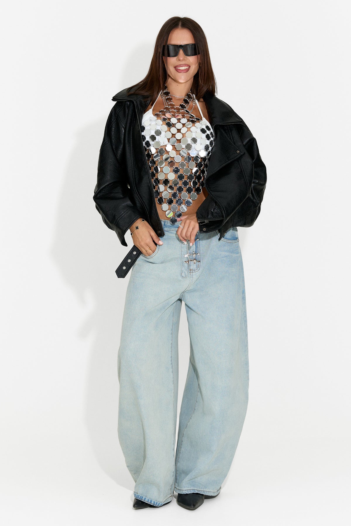 Giacca casual da donna nera Scatonia Bogas