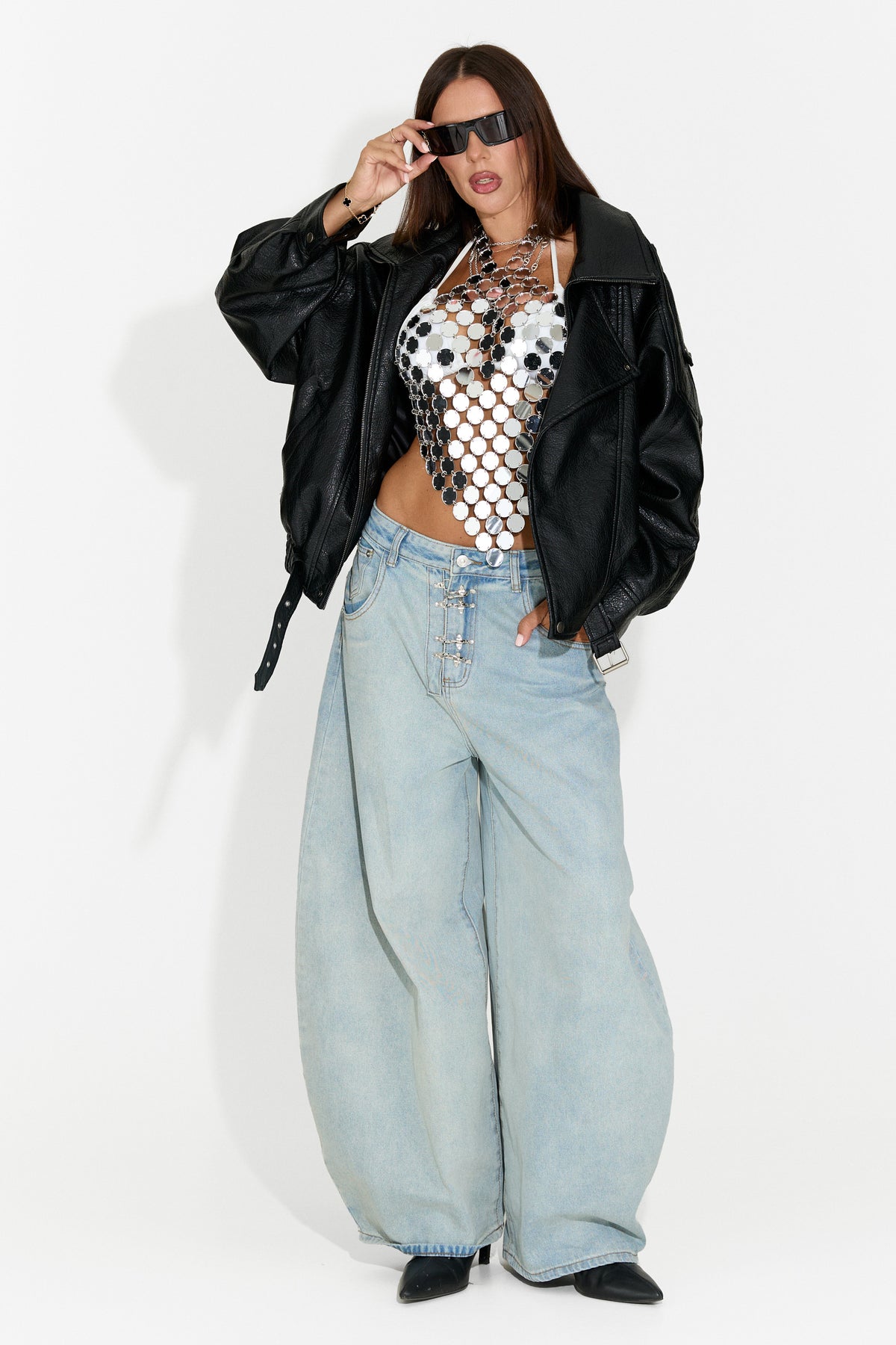 Giacca casual da donna nera Scatonia Bogas
