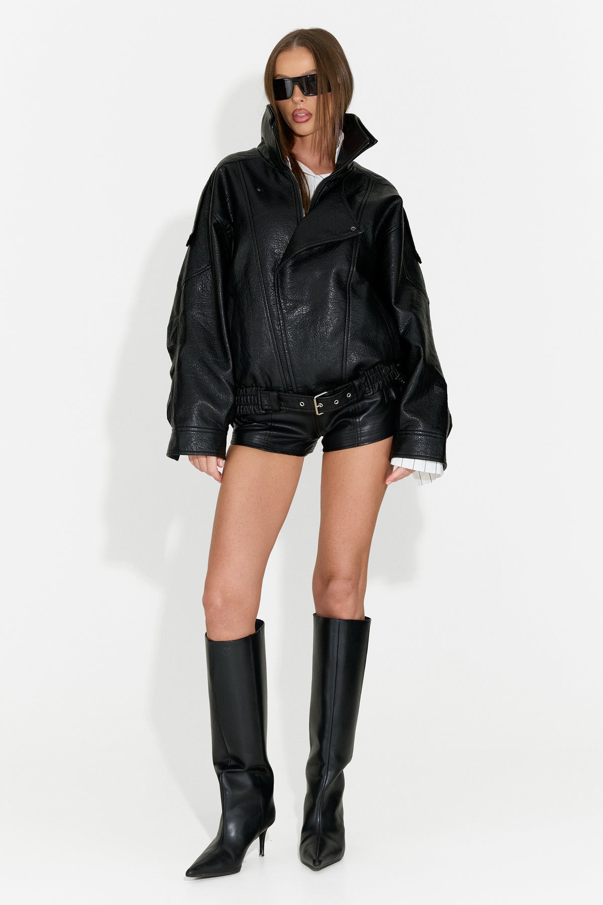 Giacca casual da donna nera Scatonia Bogas