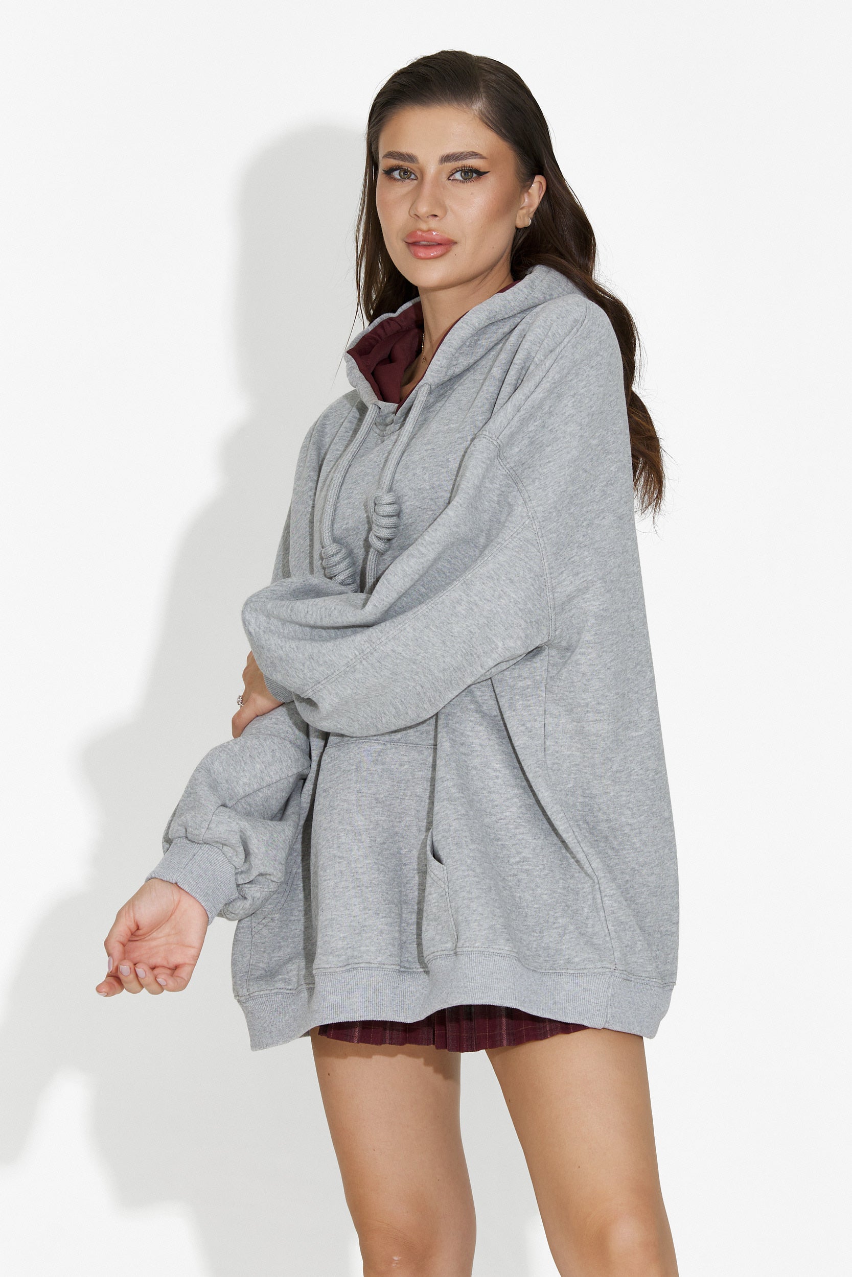 Felpa Casual da Donna Noblesa Bogas Grigio Scuro