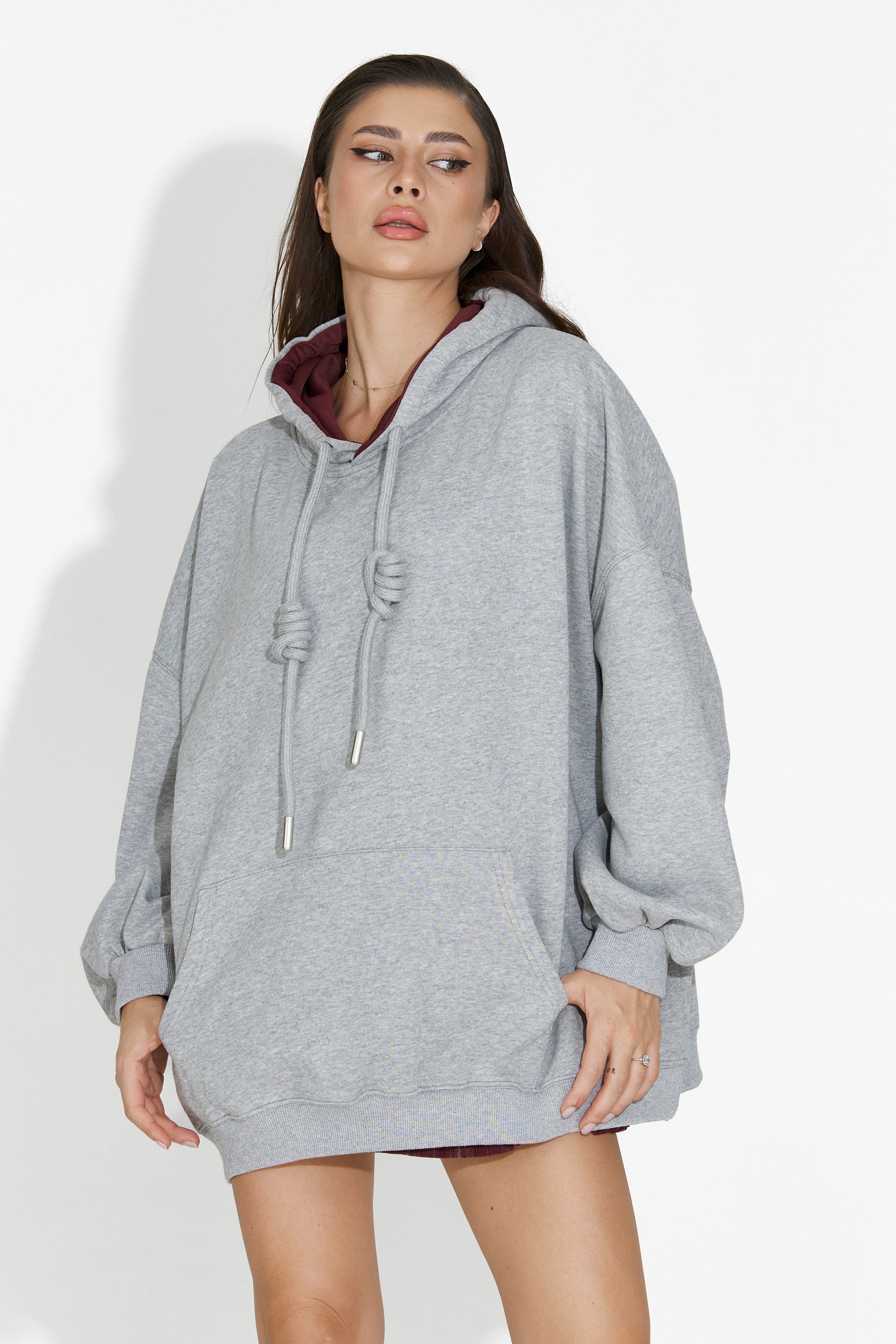 Felpa Casual da Donna Noblesa Bogas Grigio Scuro