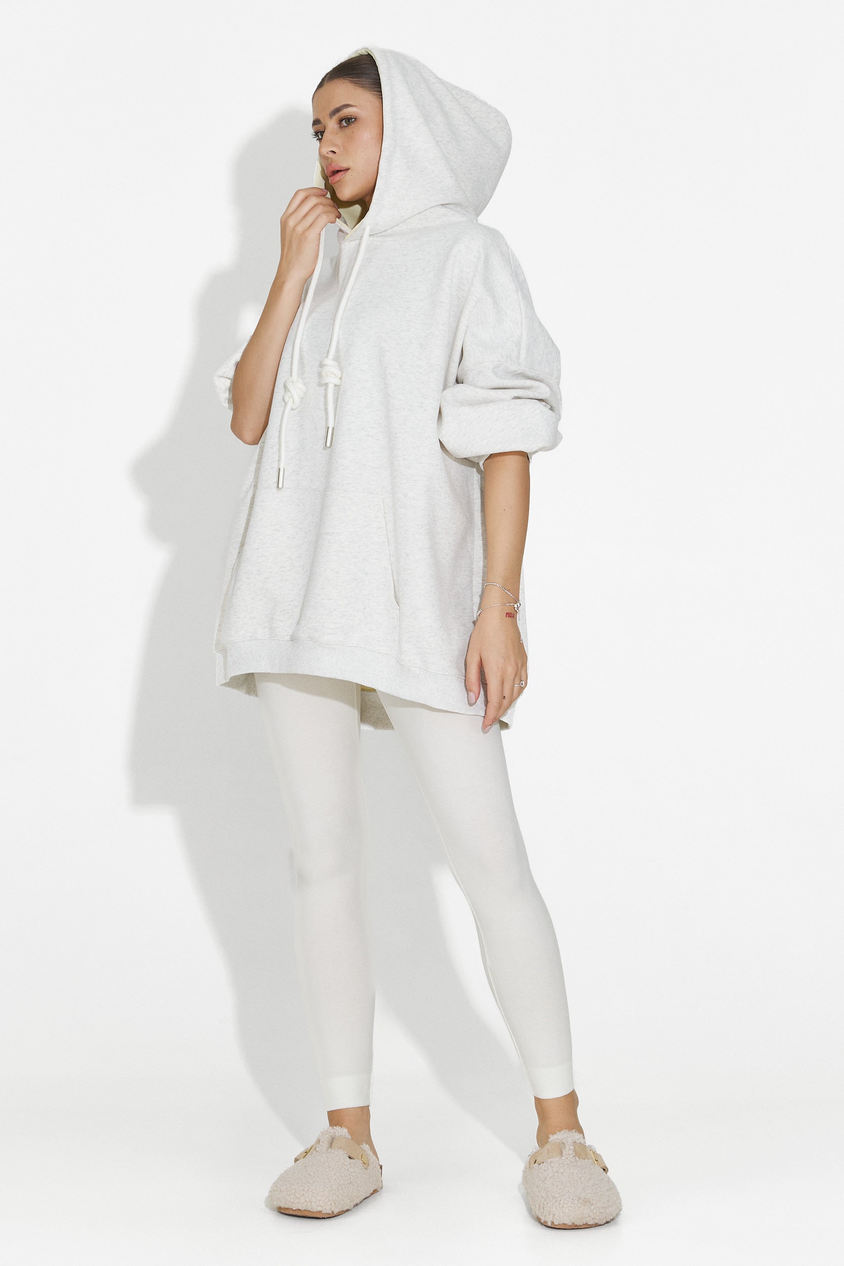 Noblesa Bogas Felpa Casual Grigia da Donna