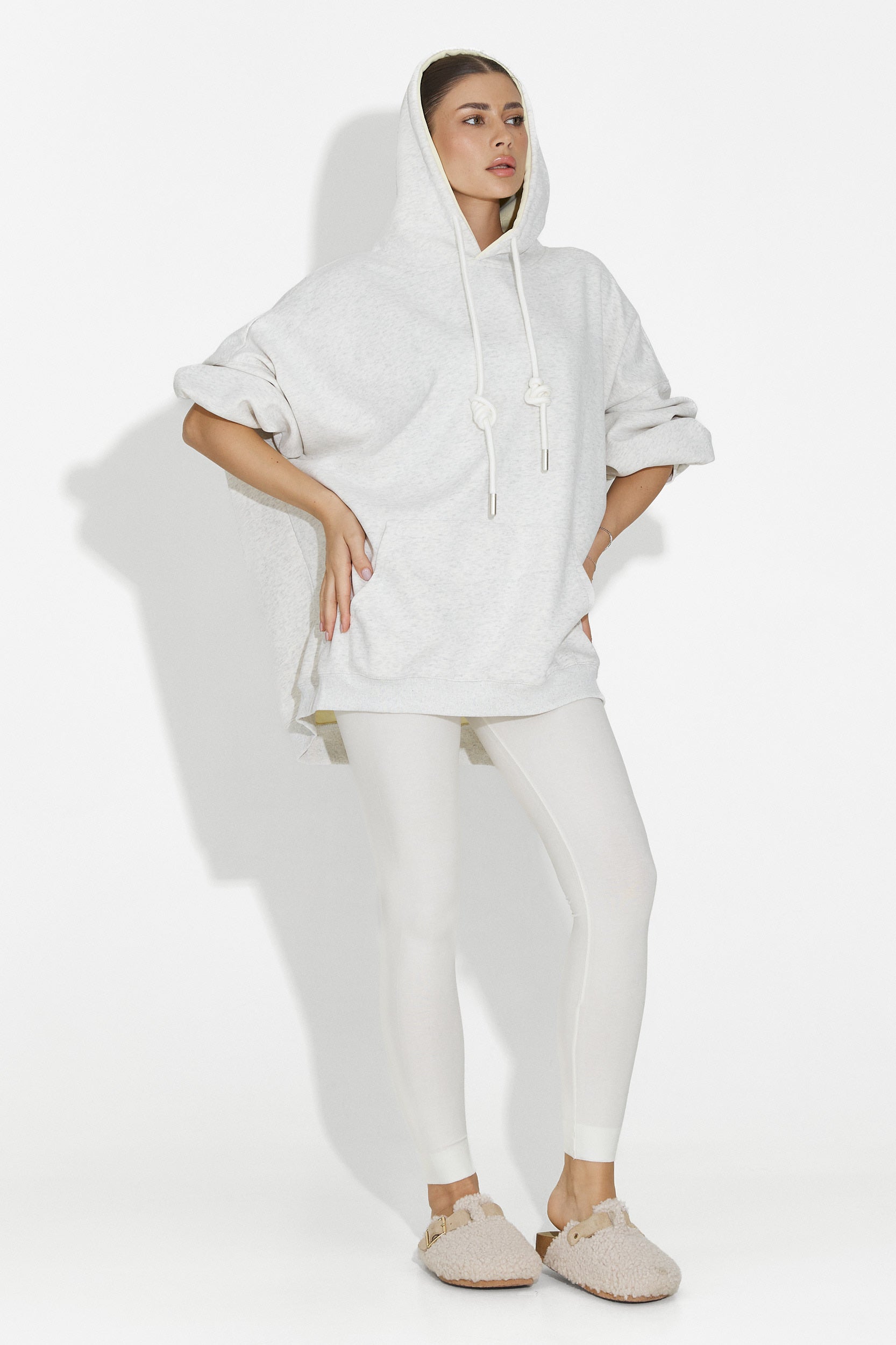 Noblesa Bogas Felpa Casual Grigia da Donna