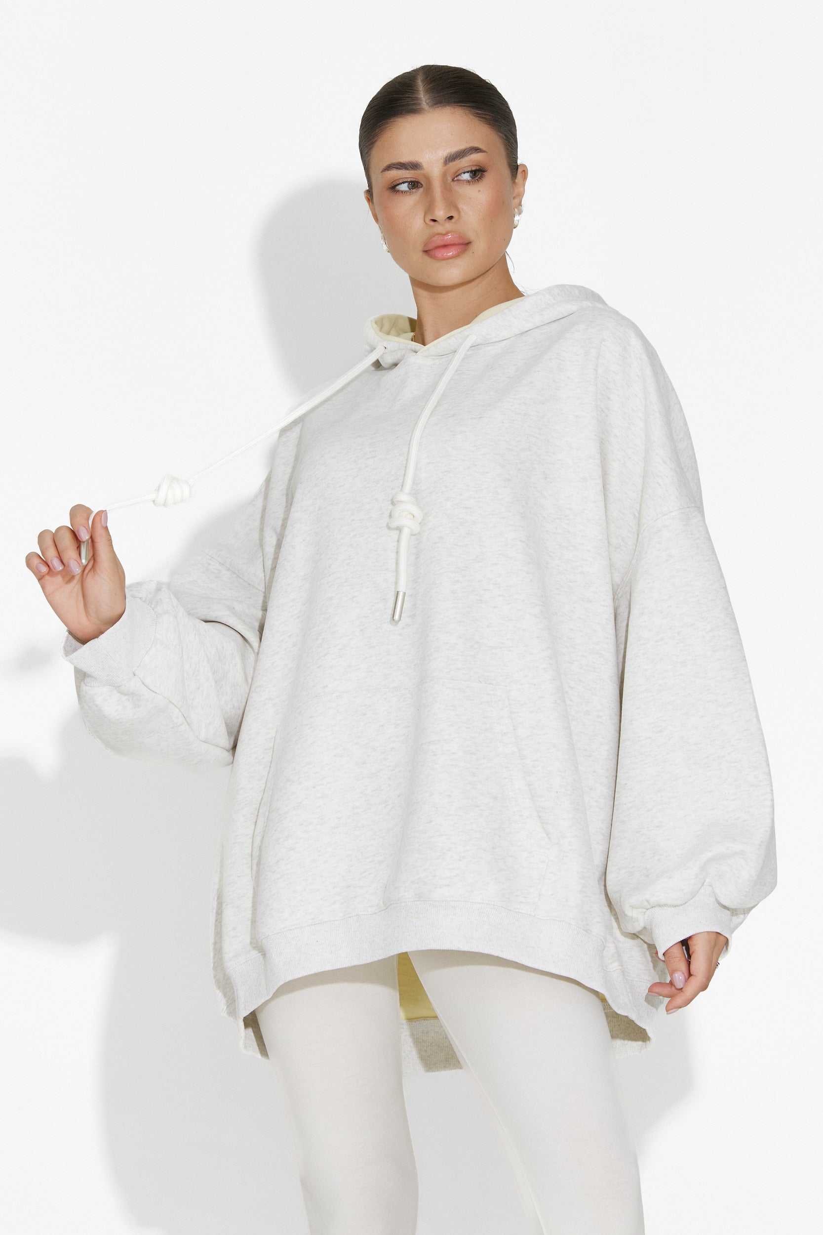 Noblesa Bogas Felpa Casual Grigia da Donna