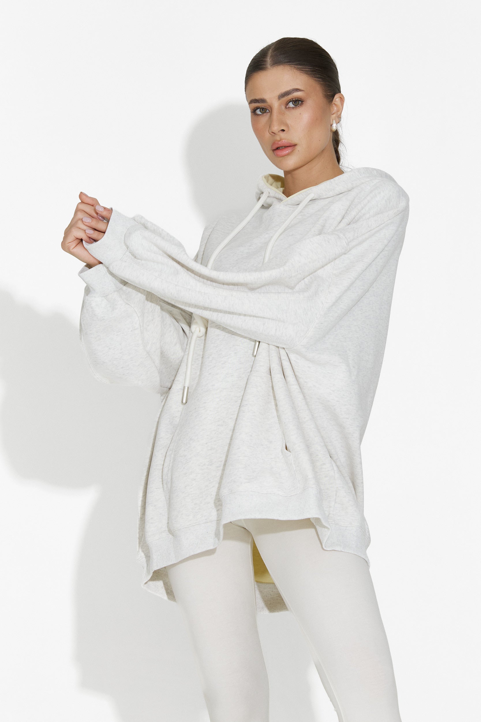 Noblesa Bogas Felpa Casual Grigia da Donna