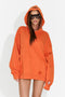 Felpa da donna casual arancione Kaisa Bogas