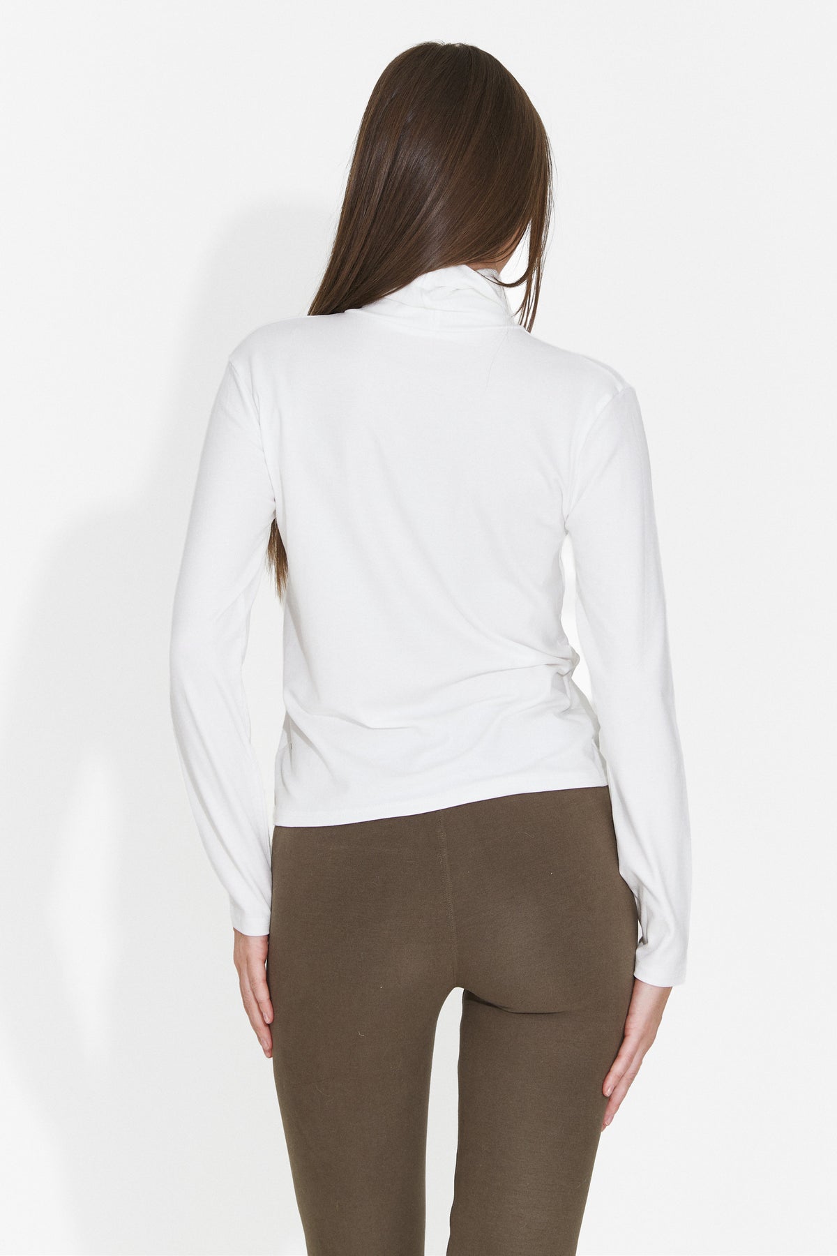 Helanca casual alba Grunliza Bogas