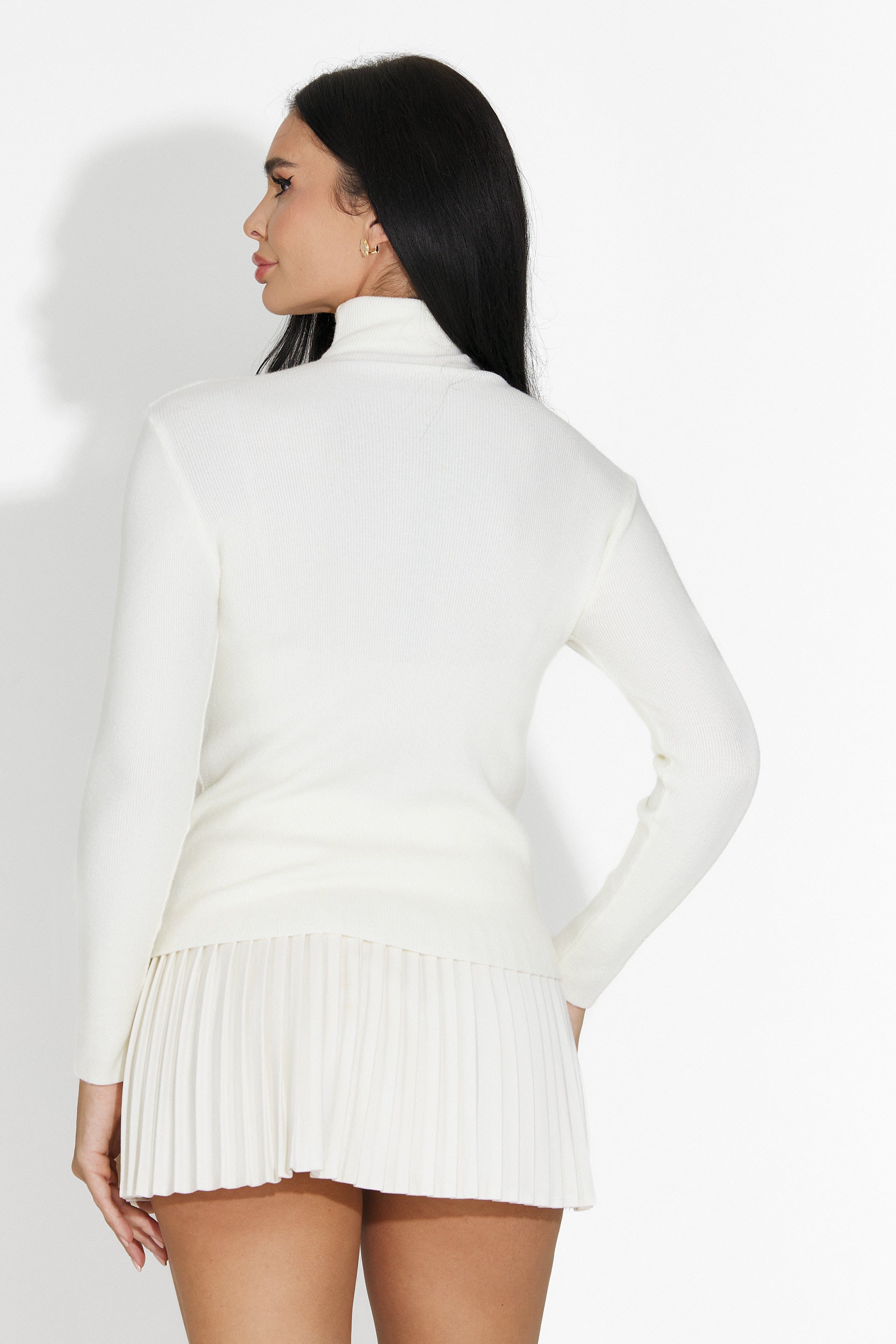 Casuale maglione beige da donna Invera Bogas