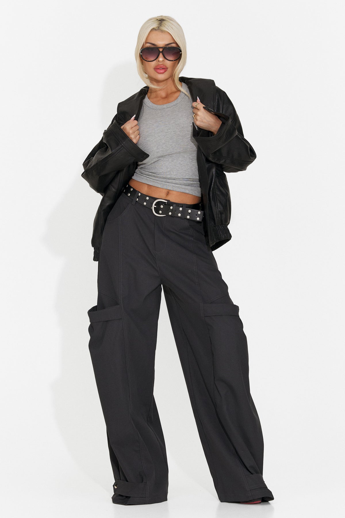Jacheta casual neagra Mavaoa Bogas