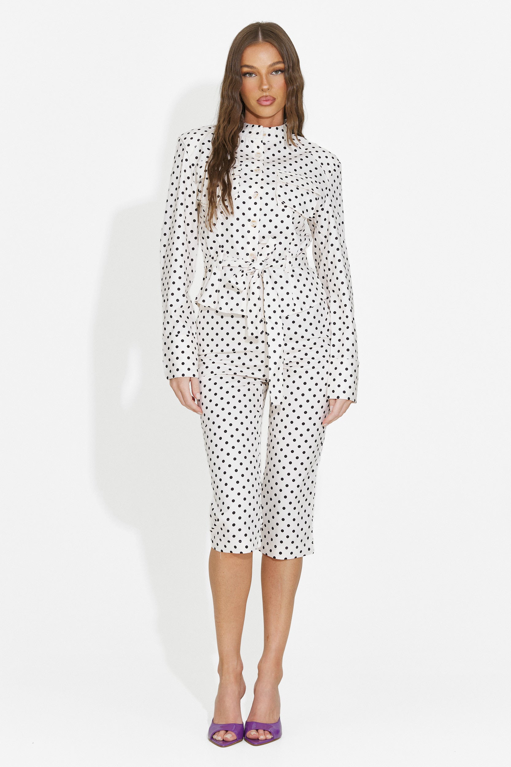 Giacca donna casual bianca Harlea Bogas