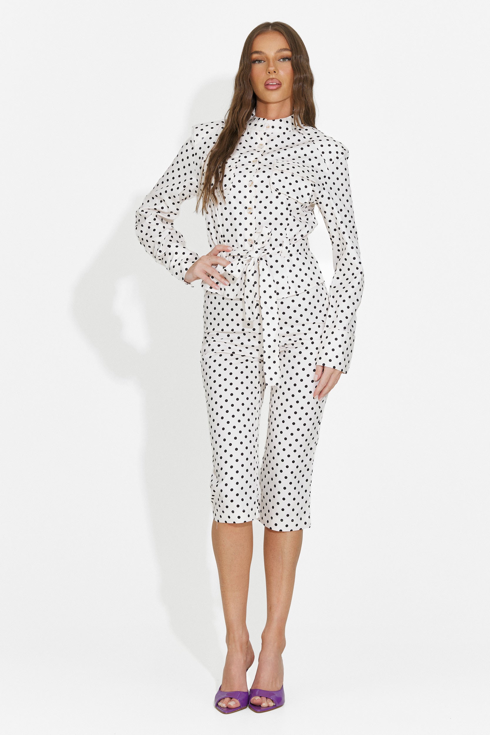 Giacca donna casual bianca Harlea Bogas