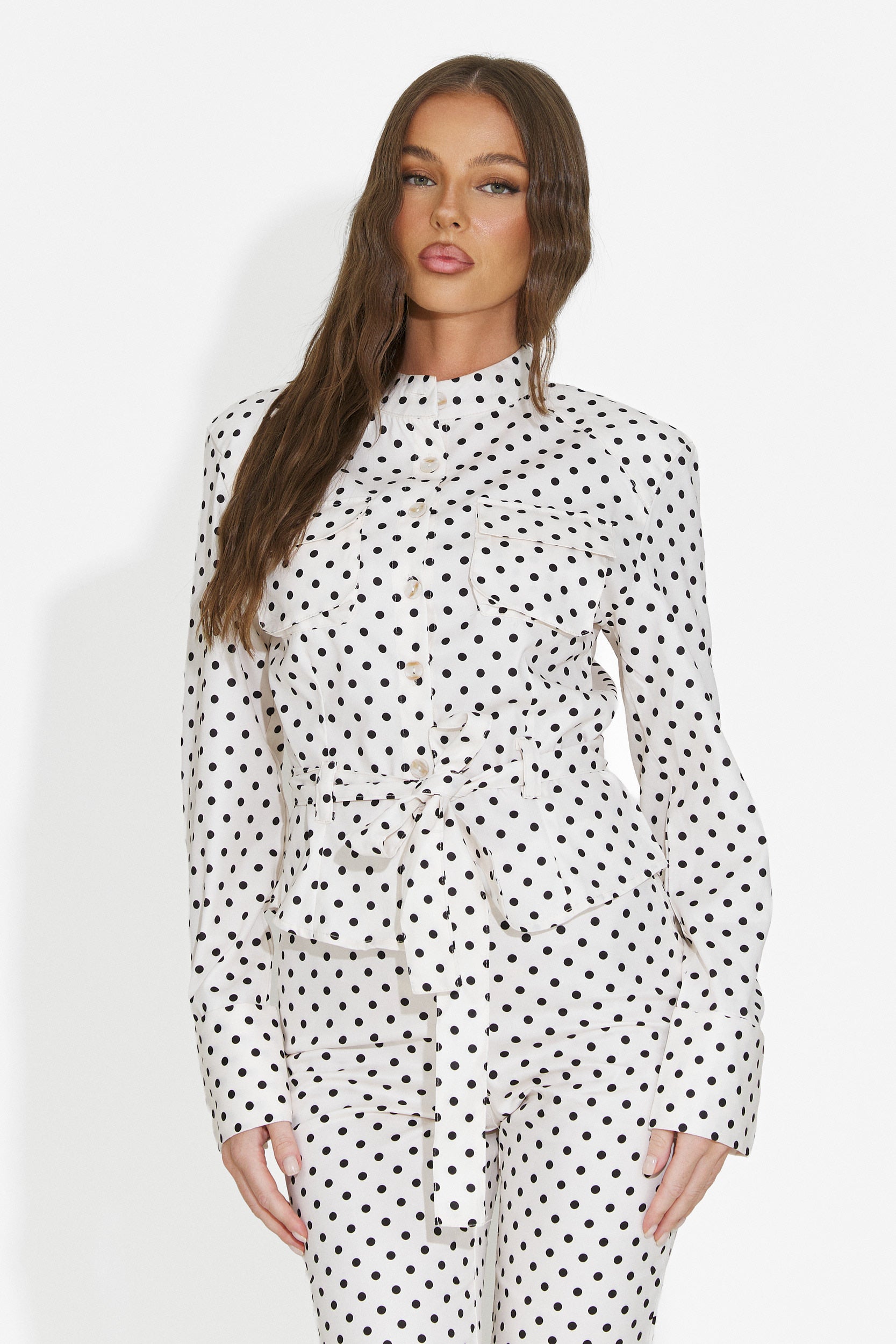 Giacca donna casual bianca Harlea Bogas