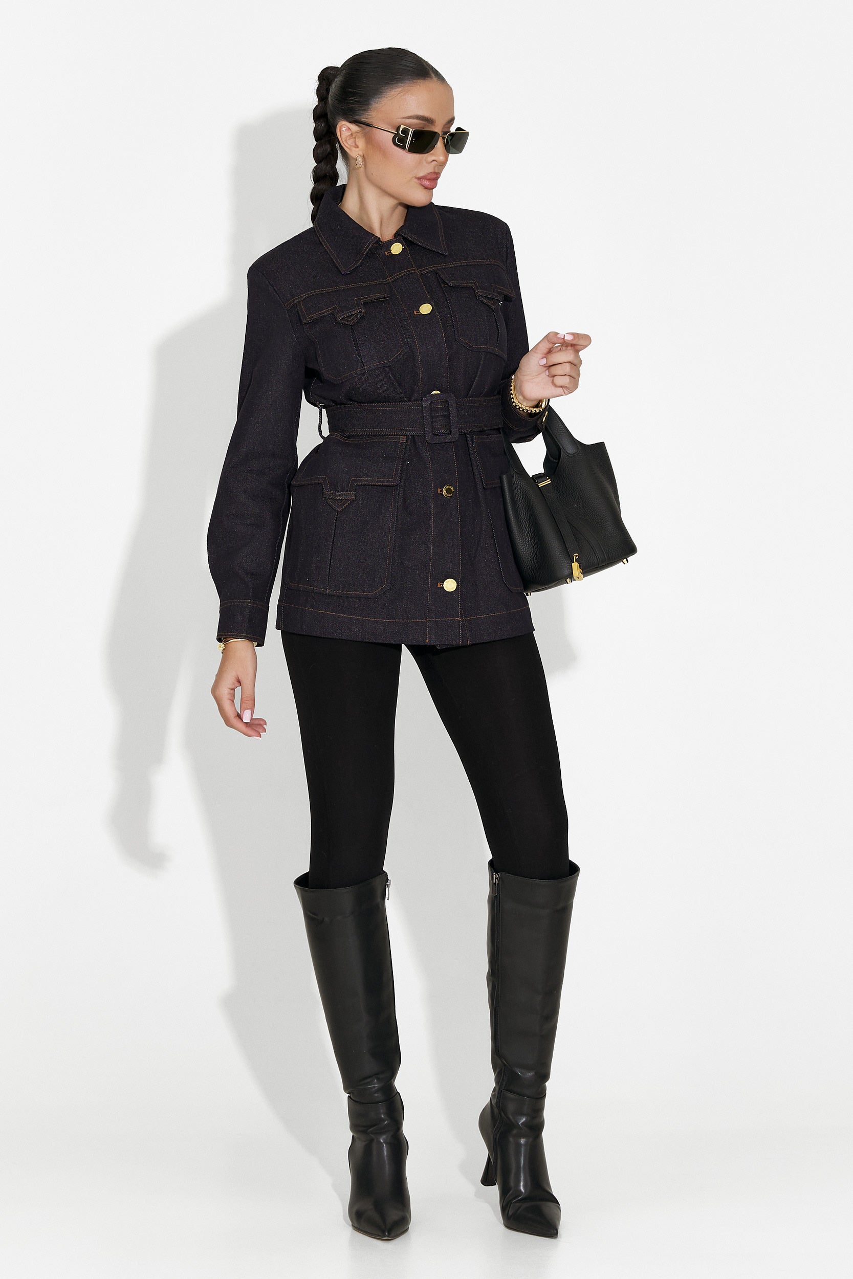 Giacca Casual Blu Navy da Donna di Nimora Bogas