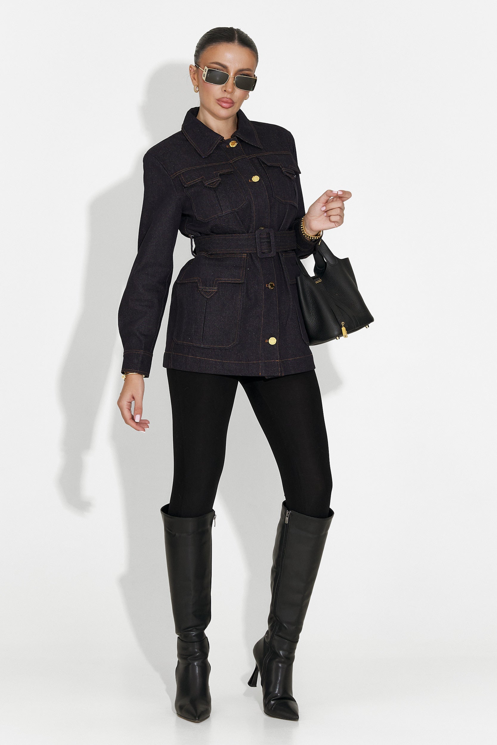 Giacca Casual Blu Navy da Donna di Nimora Bogas