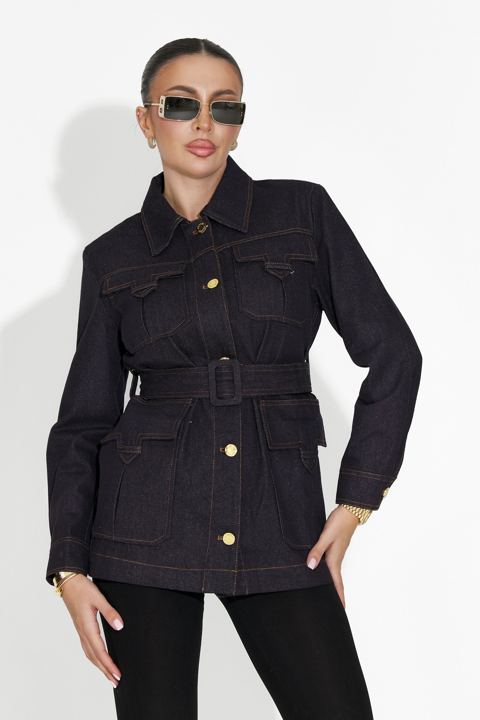 Giacca Casual Blu Navy da Donna di Nimora Bogas