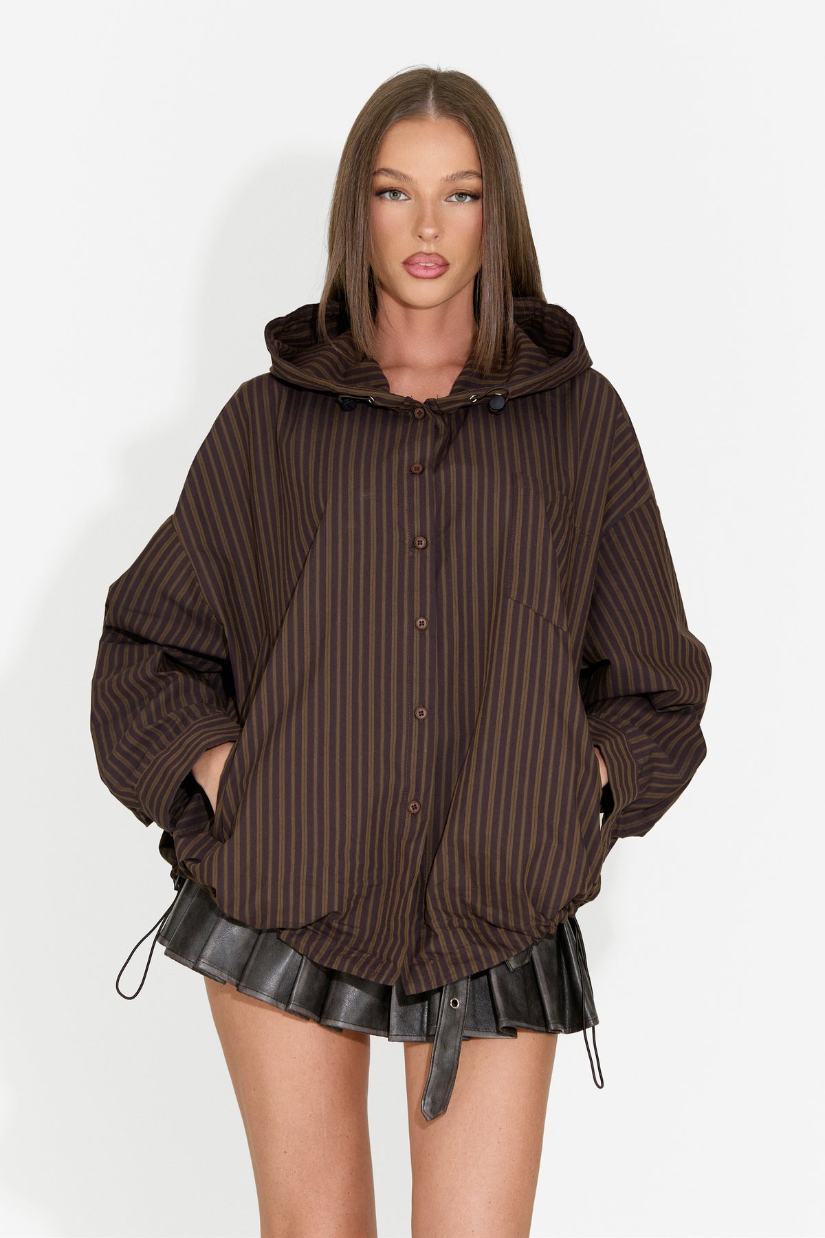 Giacca da donna casual marrone Bursanty Bogas