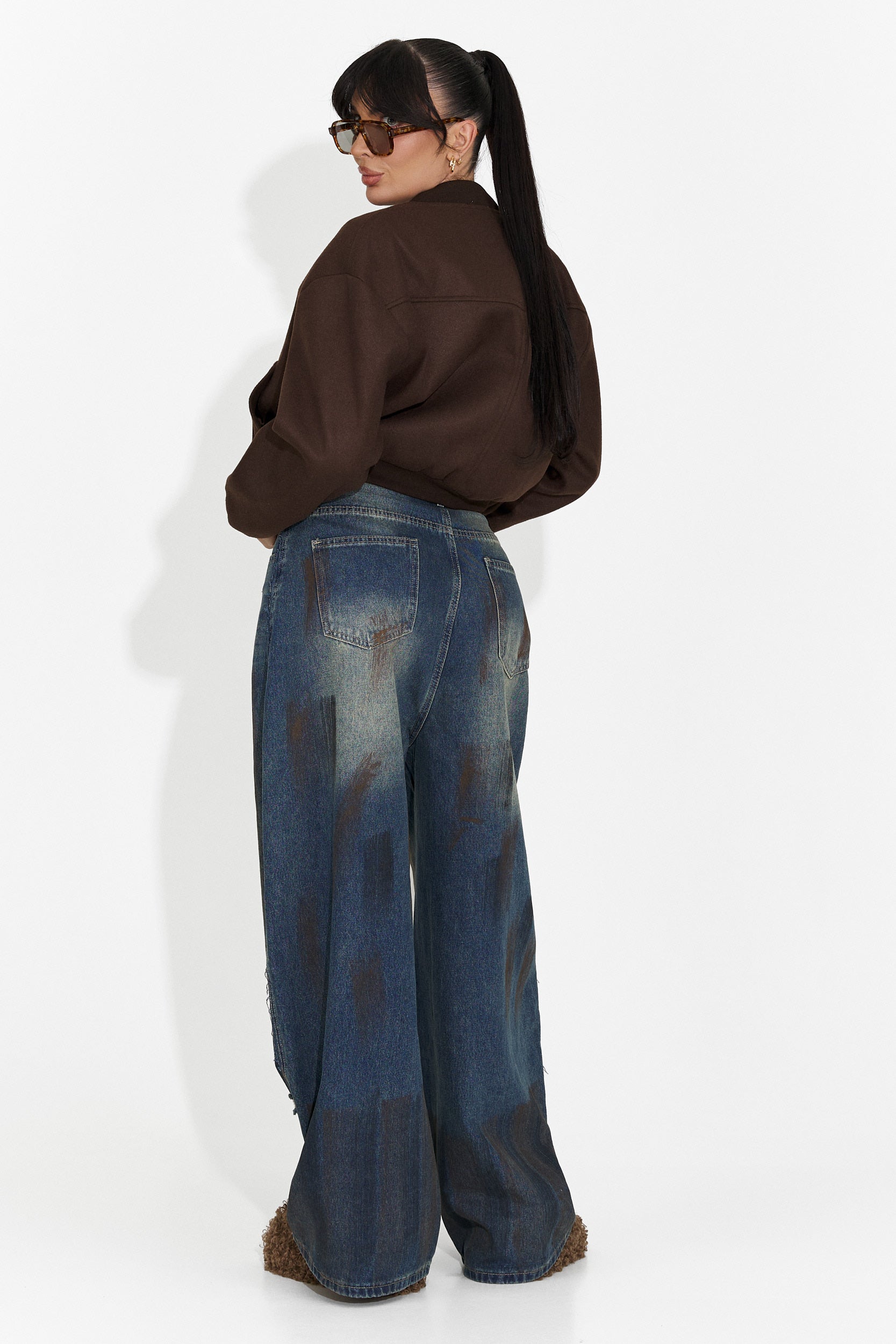 Giacca Casual Marrone da Donna di Gineta Bogas