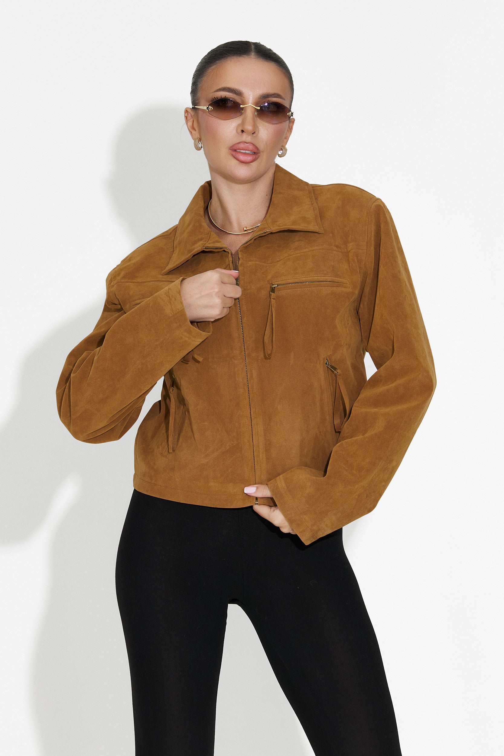 Giacca Casual Marrone da Donna Marivora Bogas