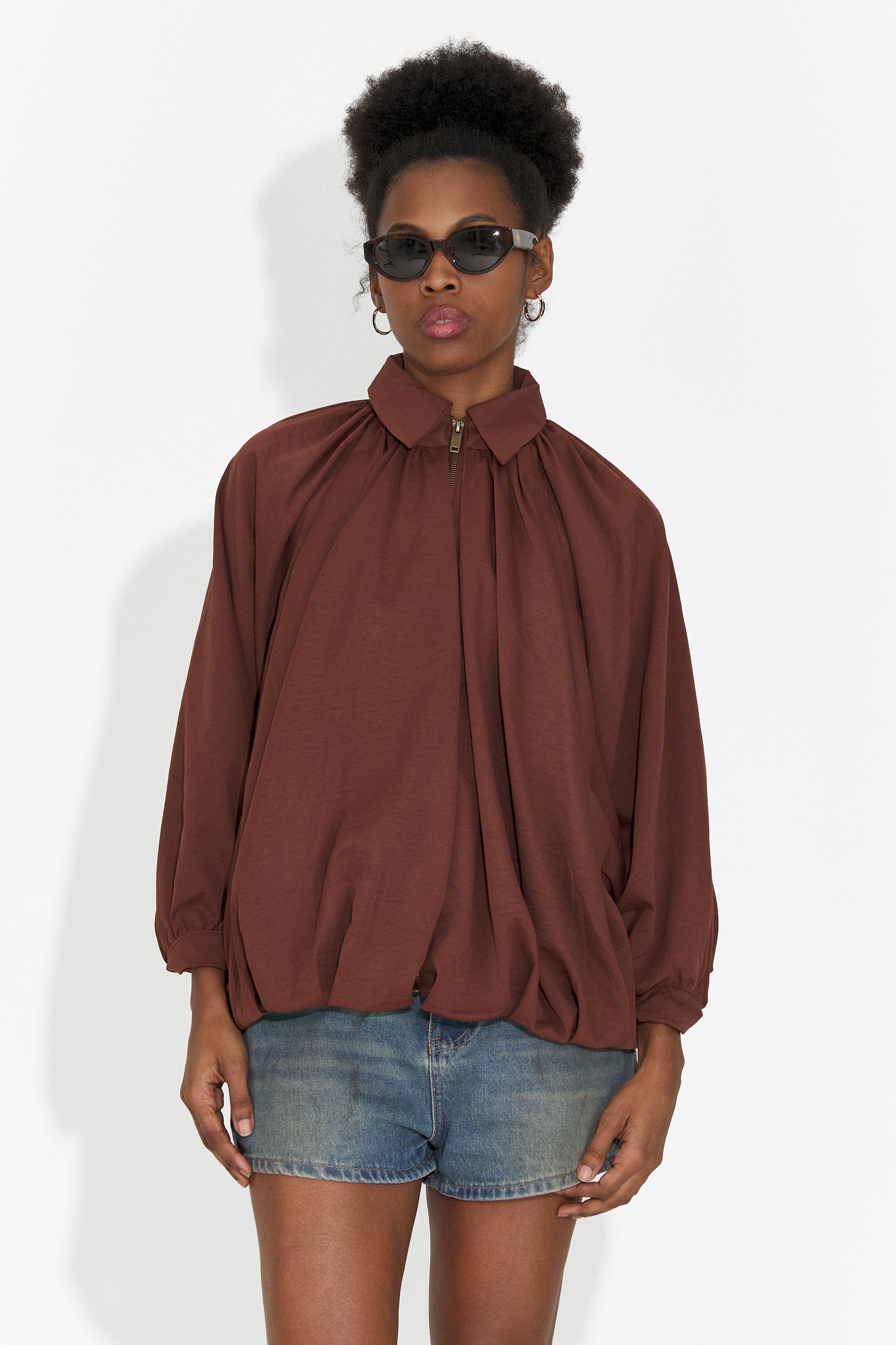 Giacca Casual Marrone da Donna Yasminia Bogas