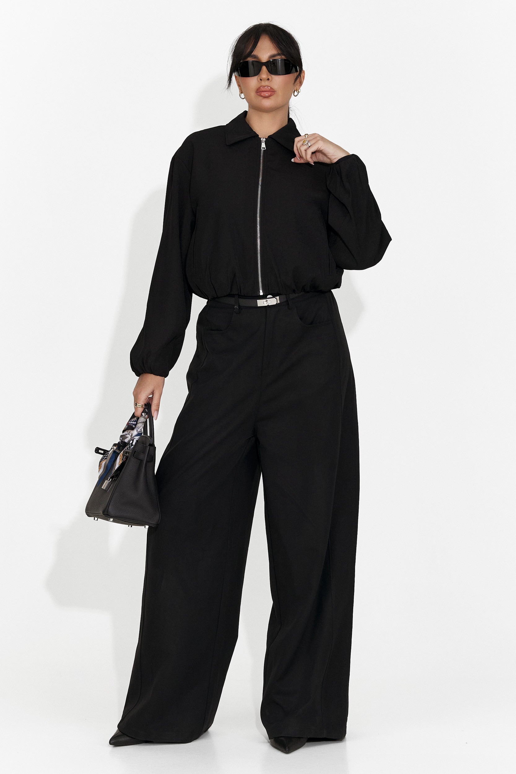 Giacca Casual Nera da Donna di Giona Bogas