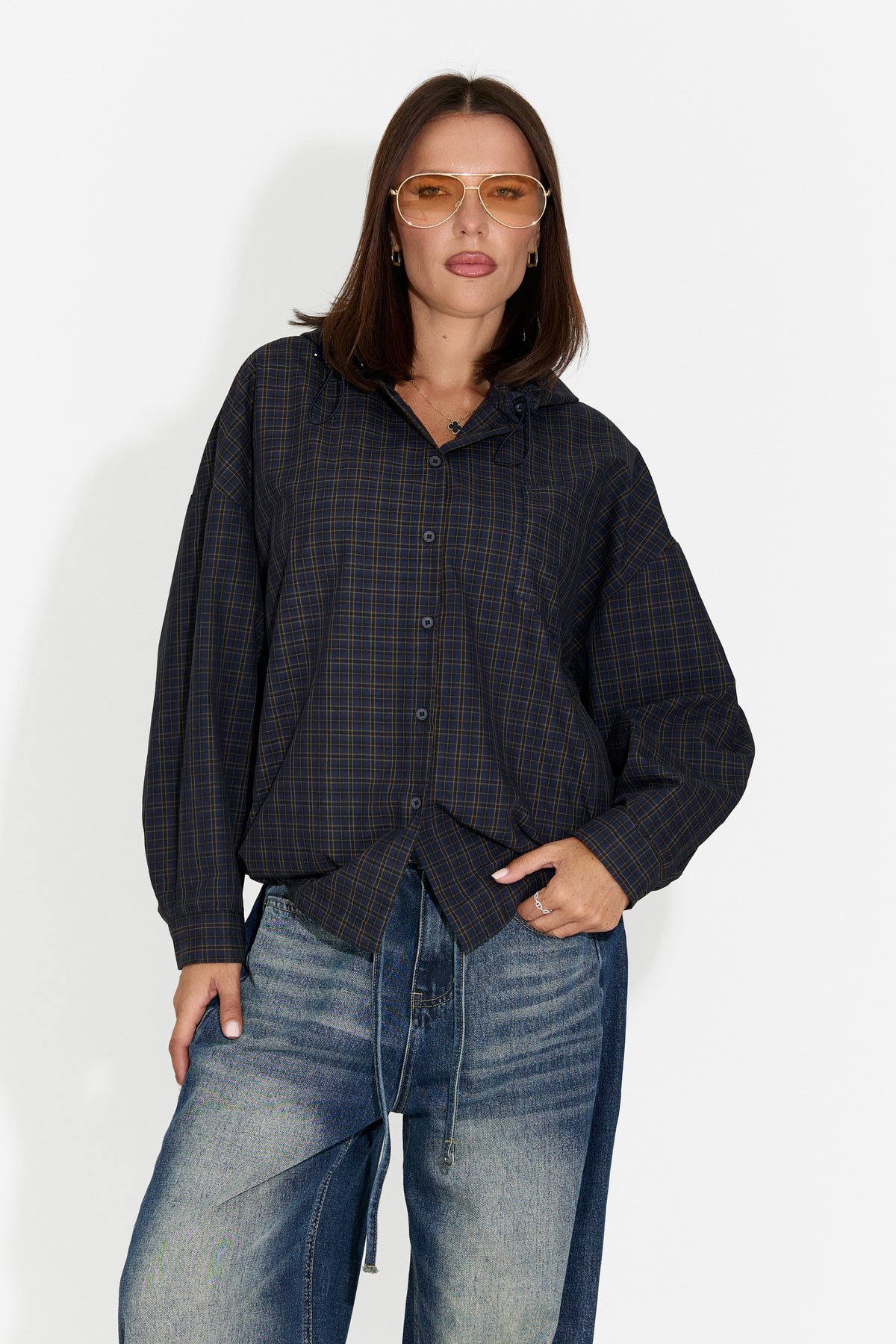 Giacca da donna casual nera Bursanty Bogas