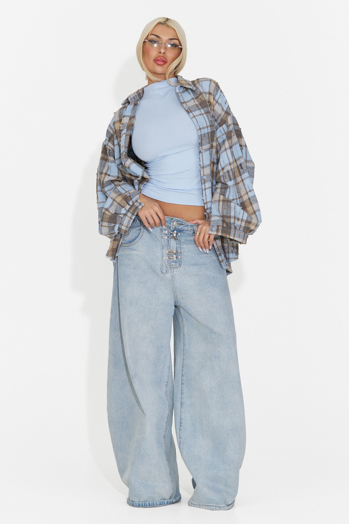 Maiou casual bleu Dorazaria Bogas