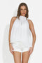 Canotta casual da donna bianco Eirena Bogas