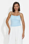 Canotta donna casual azzurra Palmea Bogas
