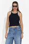 Top casual blu navy per donne di Catarina Bogas