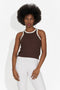 Casual canotta marrone da donna Catarina Bogas