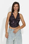 Canotta donna casual nera Cozya Bogas