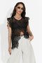 Rafelia Bogas Canotta Casual Nera da Donna