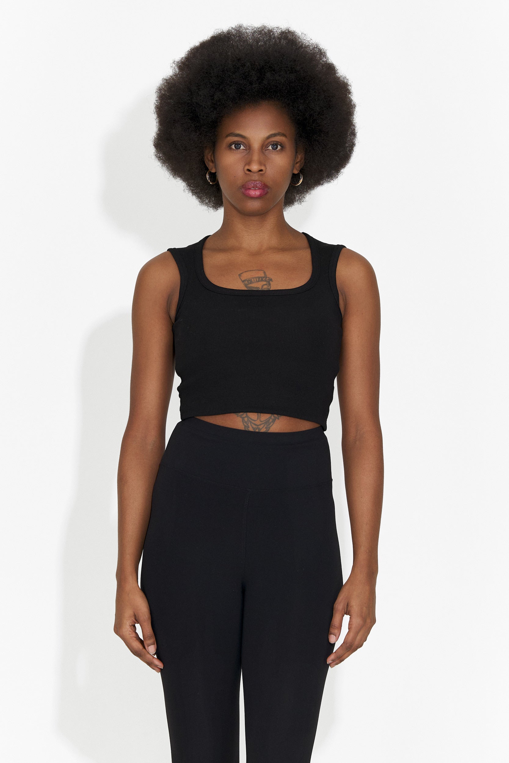 Veliria Bogas Canotta Casual Nera da Donna