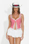 Canotta donna casual rossa Beronsa Bogas