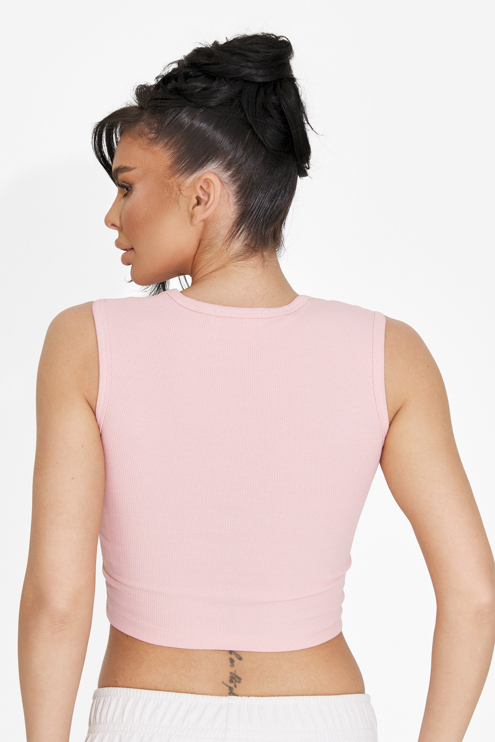 Veliria Bogas Canotta Casual Rosa da Donna