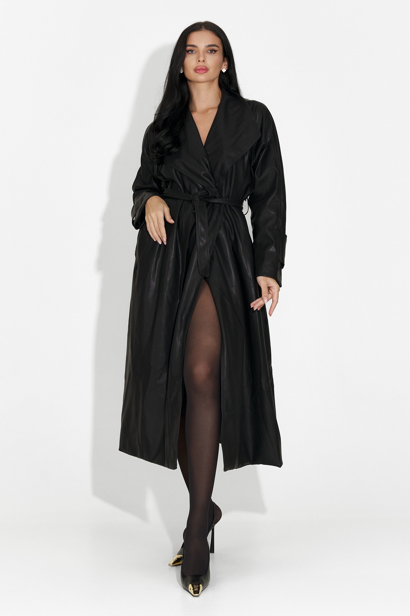 Elegante cappotto da donna Jasoria Bogas nero