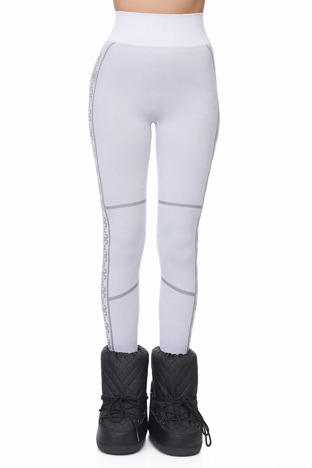 Pantaloni casual grigi da donna Desya Bogas