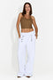 Pantaloni casual da donna grigi Velezoena Bogas