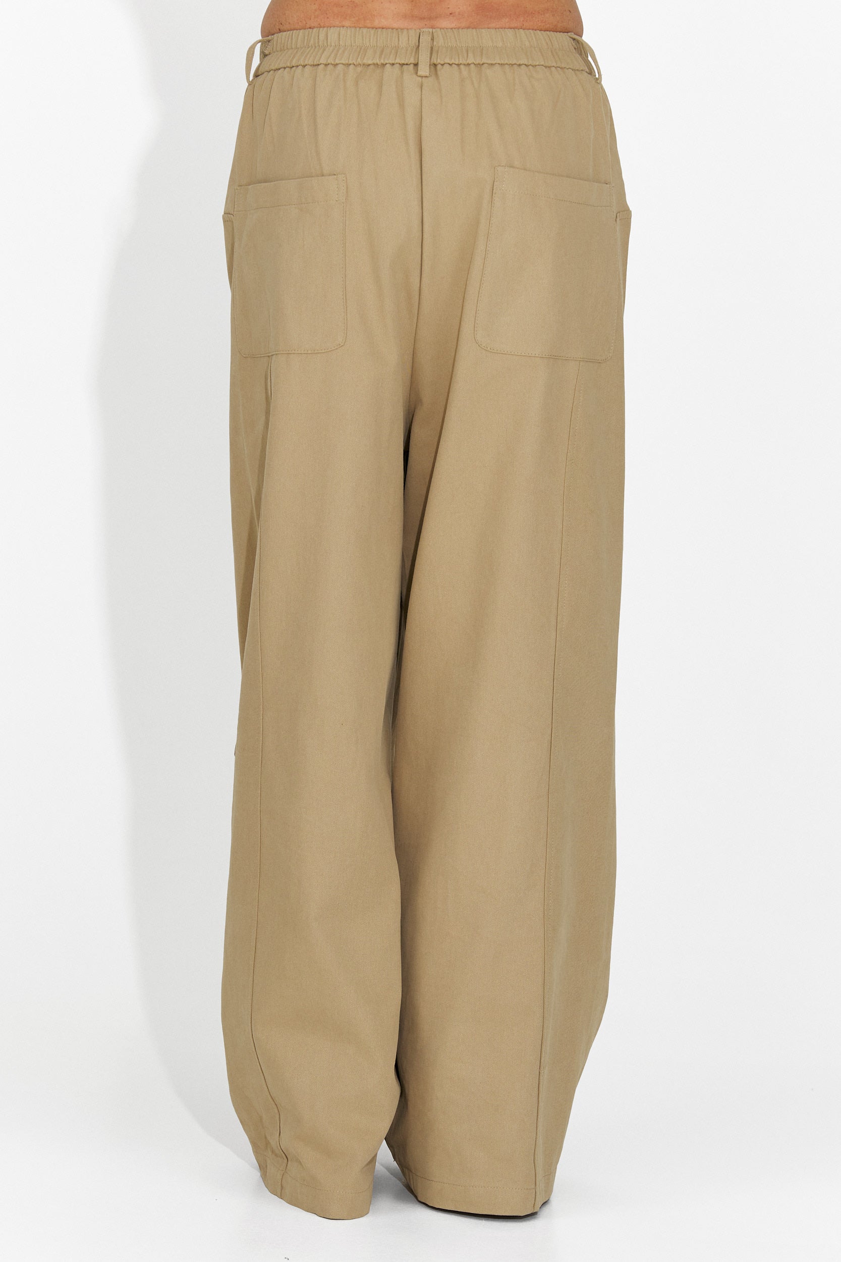 Pantaloni marroni casual per donne Nederia Bogas