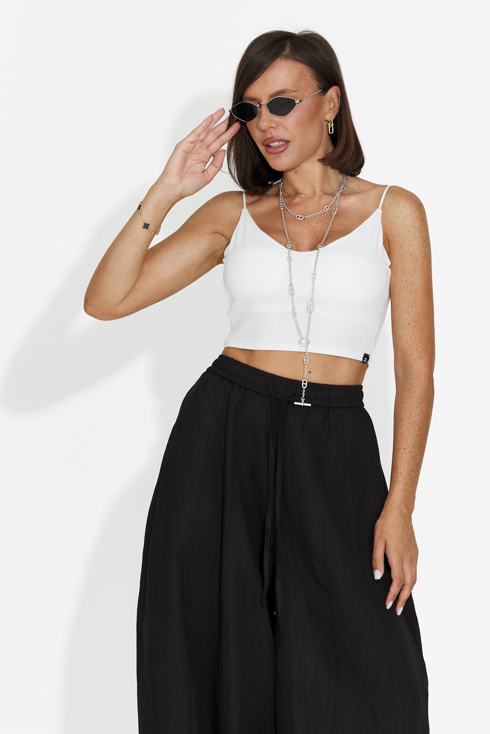 Pantaloni donna casual neri Eusepia Bogas